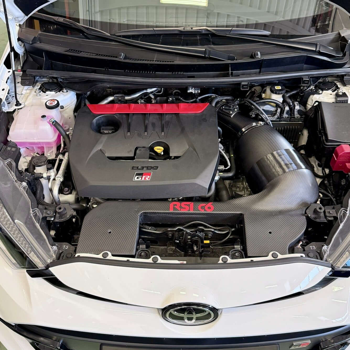 Air Intake in Carbon Fiber for Toyota GR Yaris mk2 by RSI c6