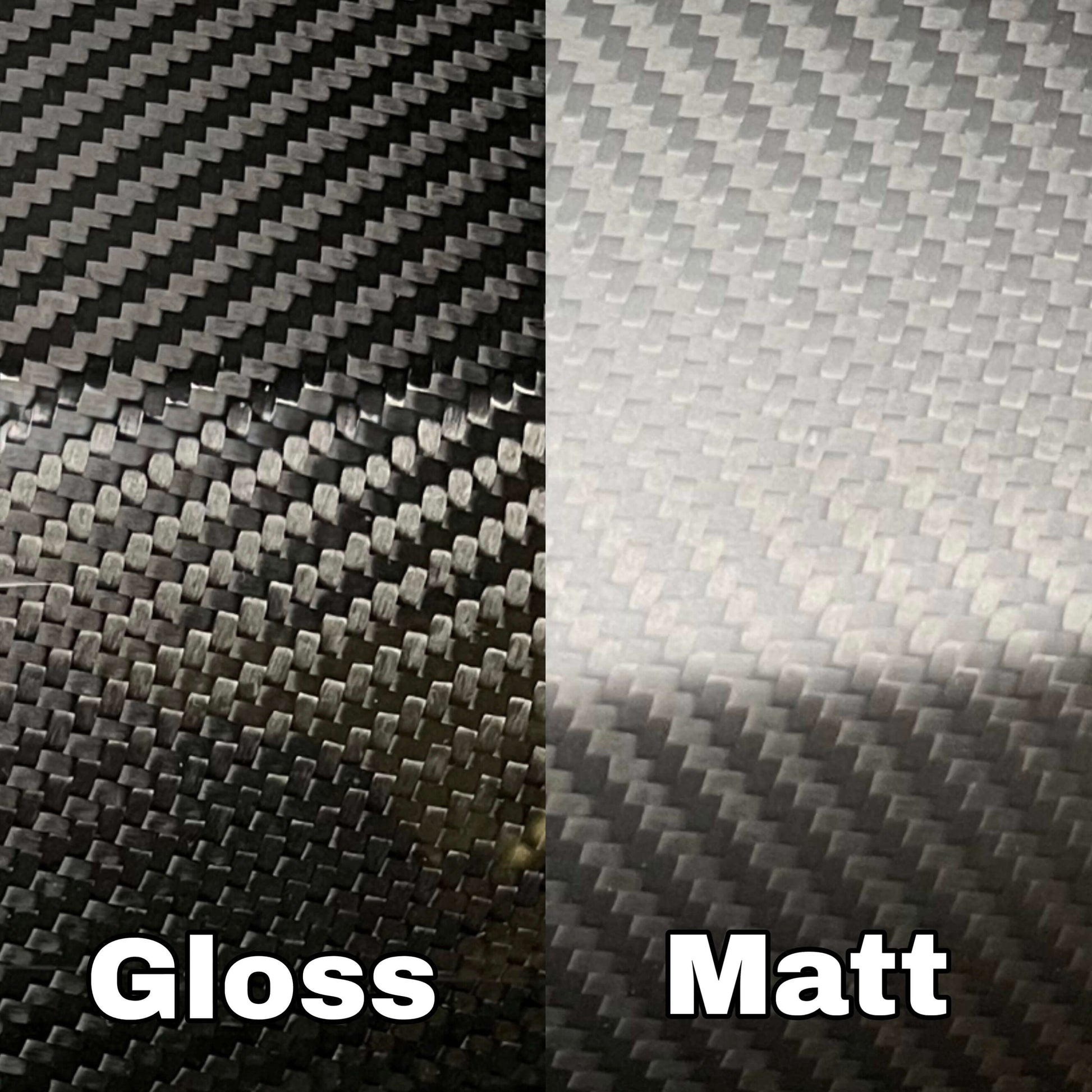differences between gloss carbon fiber and Matt carbon fiber by rsi c6