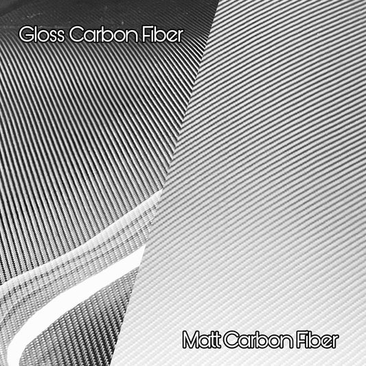 differences between gloss carbon fiber and Matt carbon fiber by rsi c6