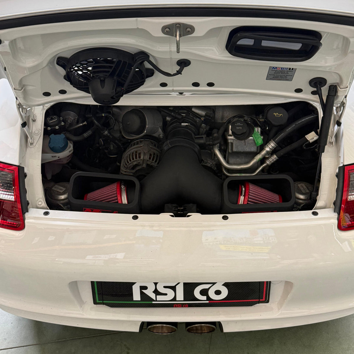 PORSCHE 911 GT3 (997) - Intake in Carbon Fiber by RSI c6
