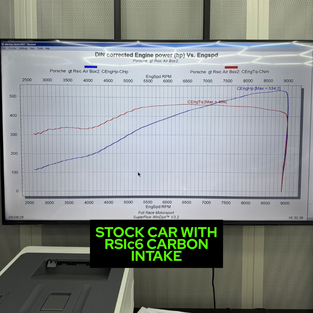 Intake in Prepreg Carbon Fiber for PORSCHE 992 GT3 RS by RSI c6