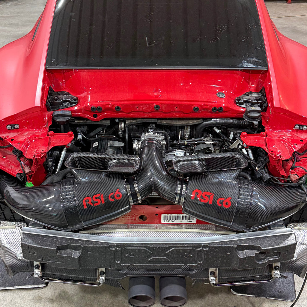 Intake in Prepreg Carbon Fiber for PORSCHE 911 GT3 RS (992) by RSI c6