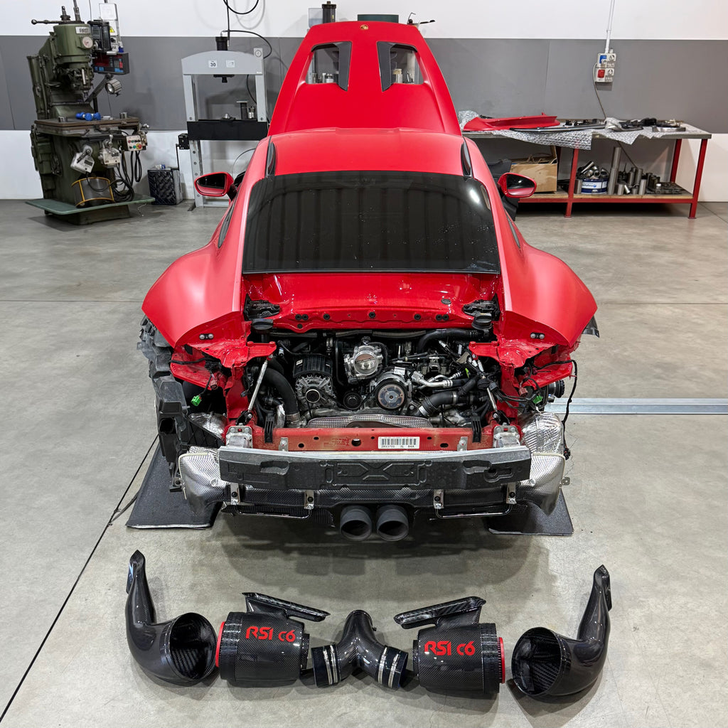 Intake in Prepreg Carbon Fiber for PORSCHE 911 GT3 RS (992) by RSI c6