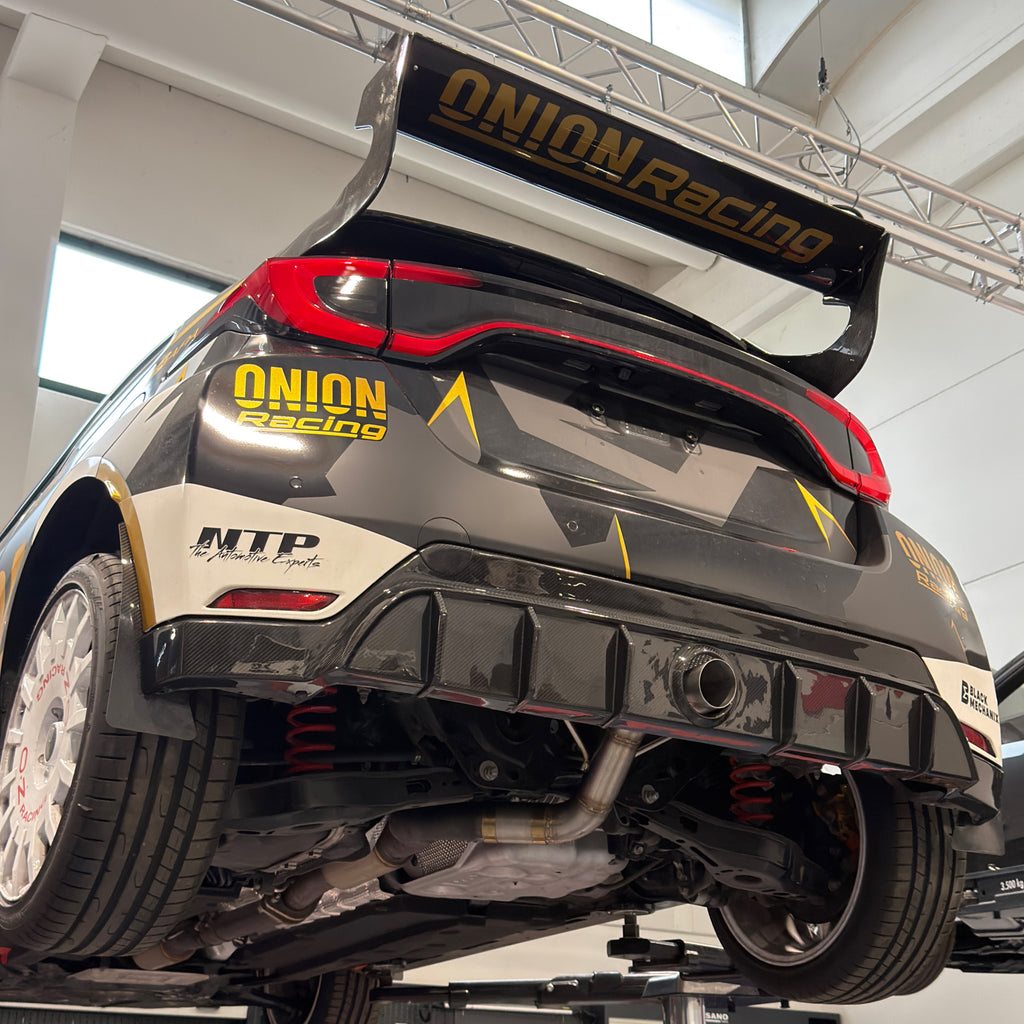 Central Single Exhaust Extractor in Carbon Fiber for Toyota GR Yaris mk2 by RSI c6