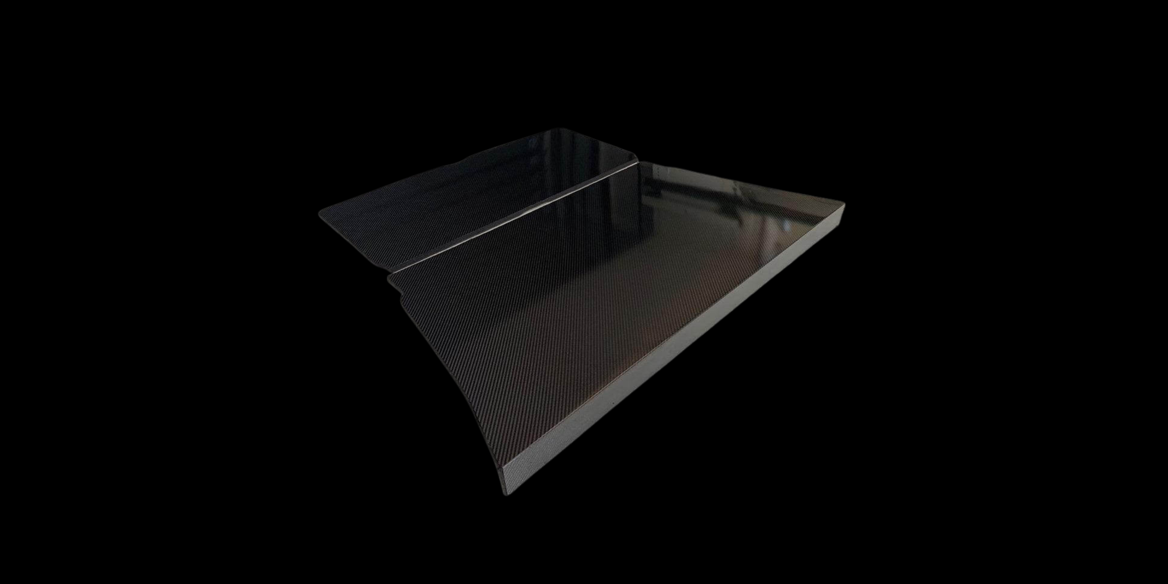 Carbon fiber seat delete kit handcrafted in Italy for weight reduction