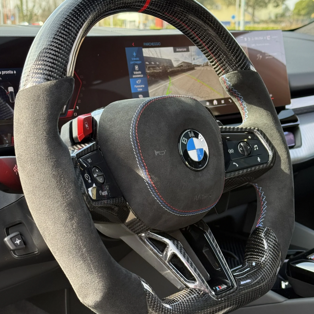 Steering Wheel Custom Carbon or Forged Carbon for BMW LCI G Style by RSI c6