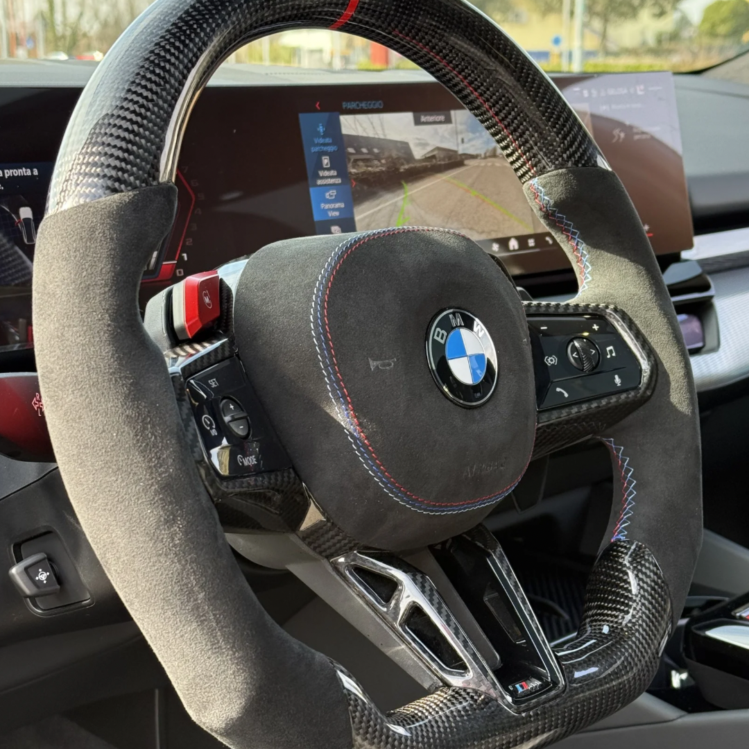 Steering Wheel Custom Carbon or Forged Carbon for BMW LCI G Style by RSI c6
