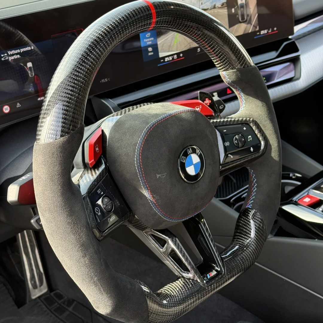 Steering Wheel Custom Carbon or Forged Carbon for BMW LCI G Style by RSI c6