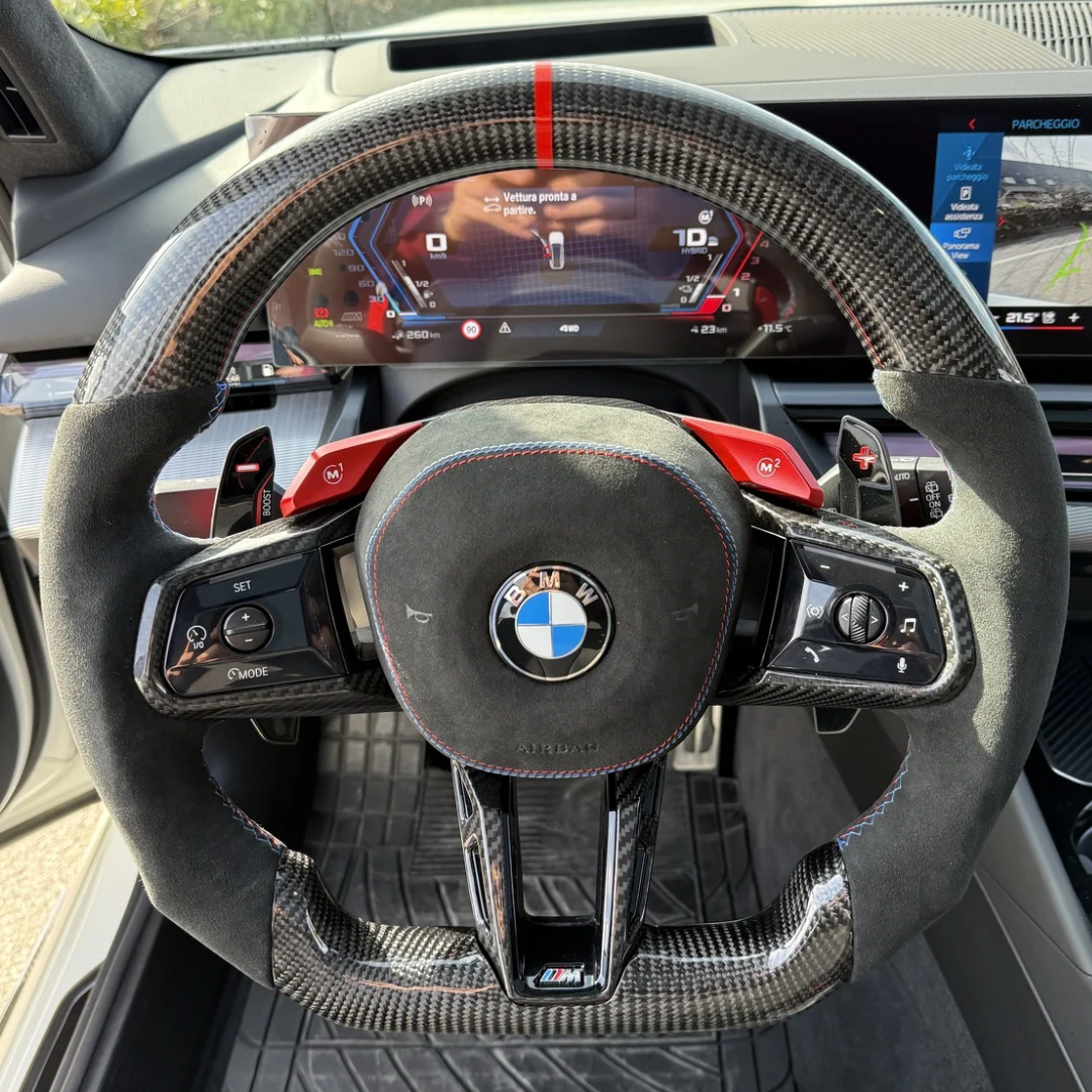 Steering Wheel Custom Carbon or Forged Carbon for BMW LCI G Style by RSI c6