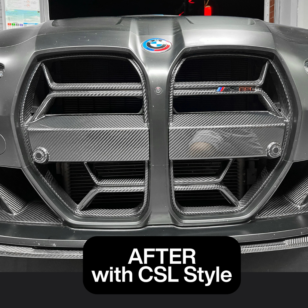 Carbon Grill Kidneys in Carbon Fiber for BMW M3 G80 G81/M4 G82 G83 by RSI c6