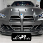 Carbon Grill Kidneys in Carbon Fiber for BMW M3 G80 G81/M4 G82 G83 by RSI c6