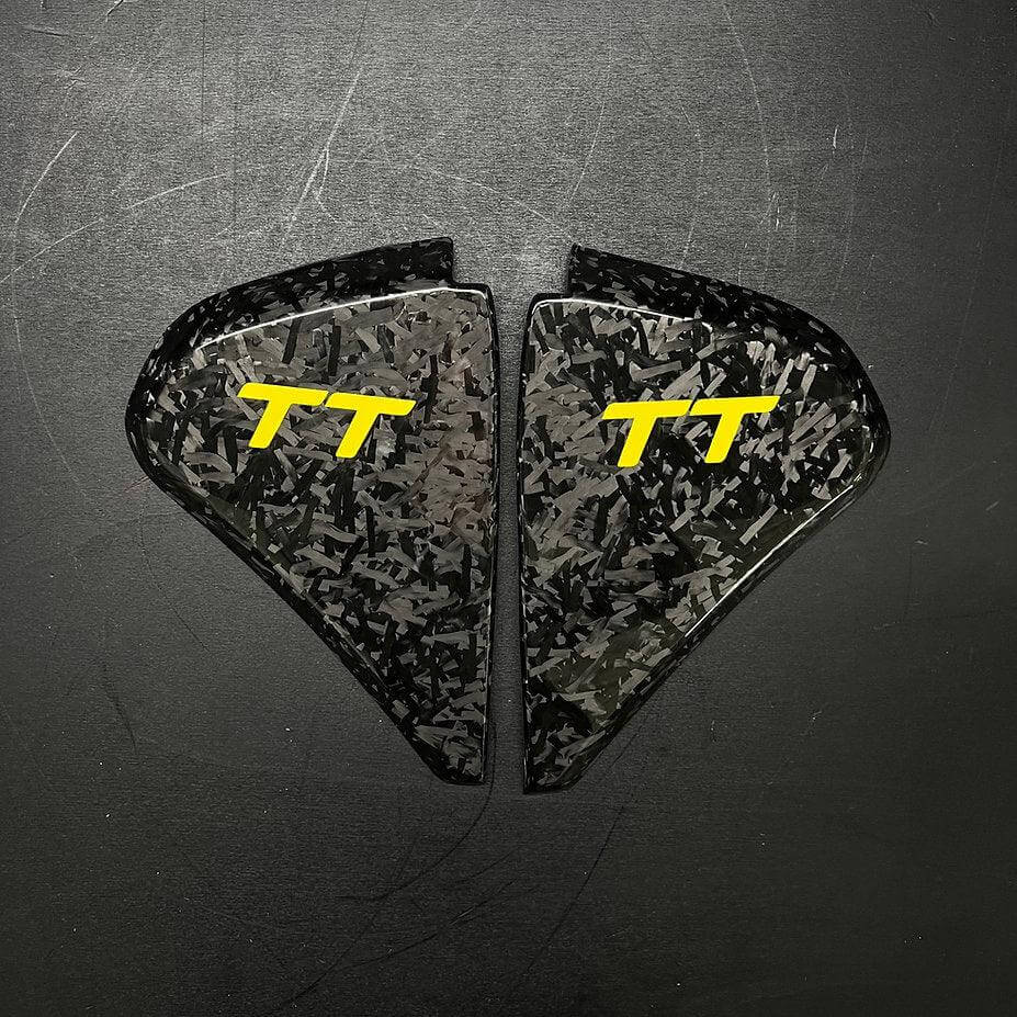 Dash Side Cover in Forged Carbon Fiber - Audi TT / TTS / TT RS 8S Mk3 - RSI c6