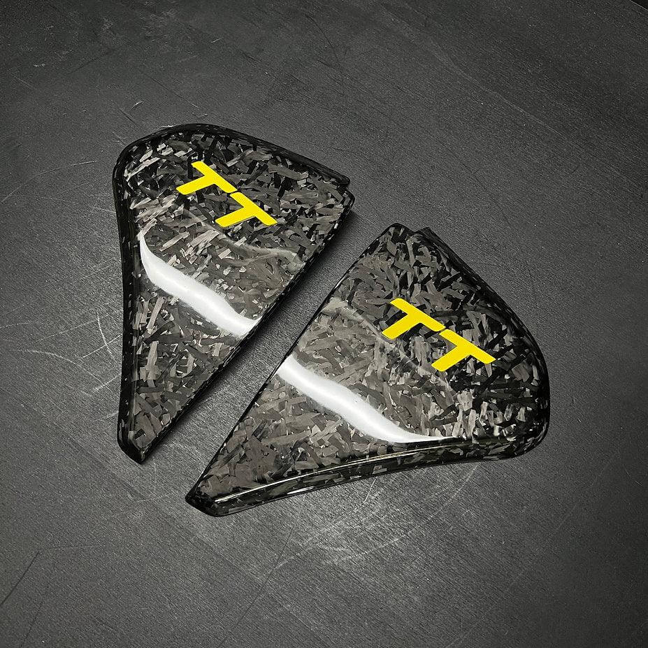 Dash Side Cover in Forged Carbon Fiber - Audi TT / TTS / TT RS 8S Mk3 - RSI c6