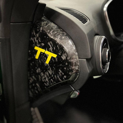 Dash Side Cover in Forged Carbon Fiber - Audi TT / TTS / TT RS 8S Mk3 - RSI c6