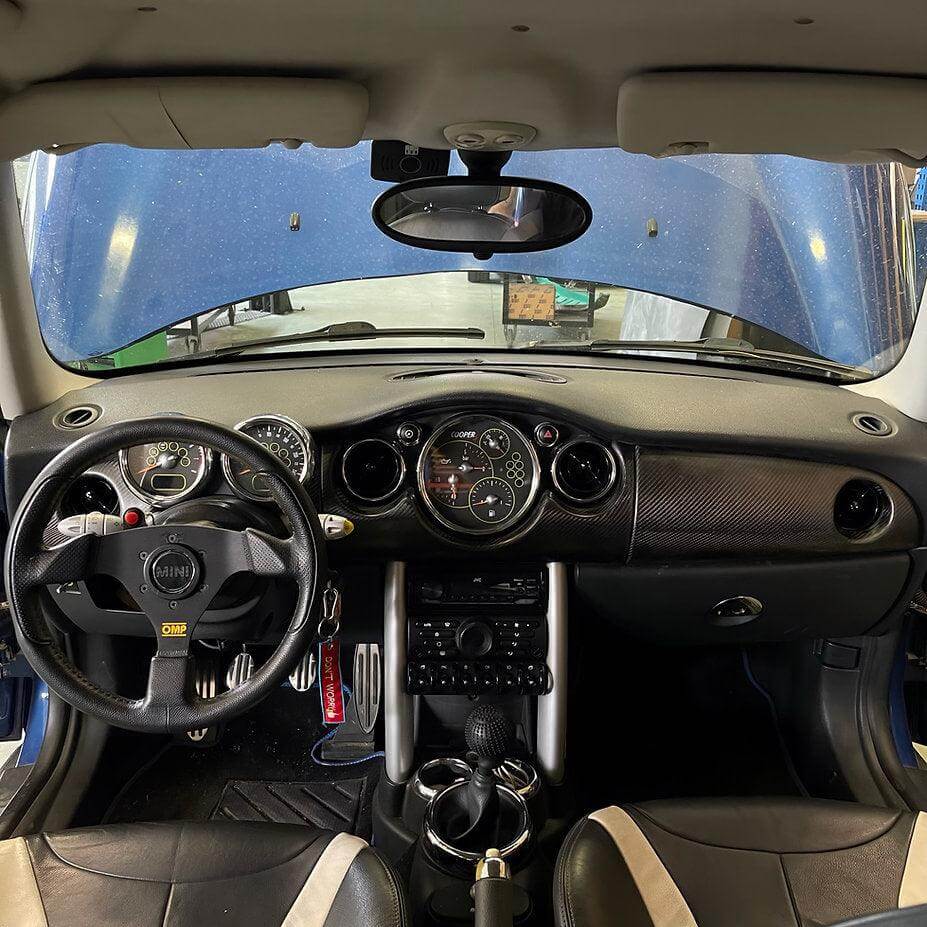 Dashboard in Carbon Fiber - MINI R53 Restyling - RSI c6