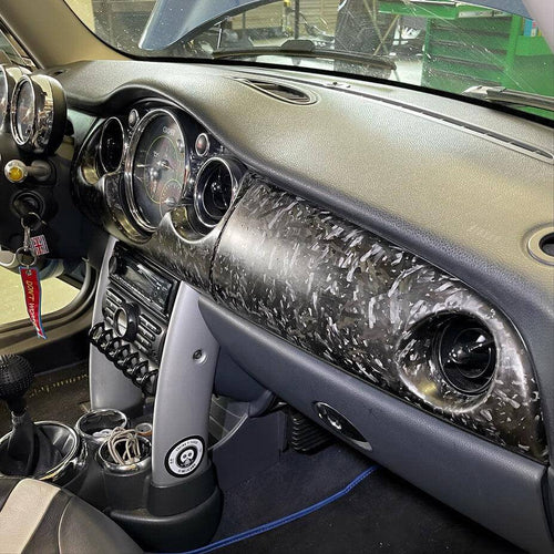 Dashboard in Forged Carbon Fiber - MINI R53 Restyling - RSI c6