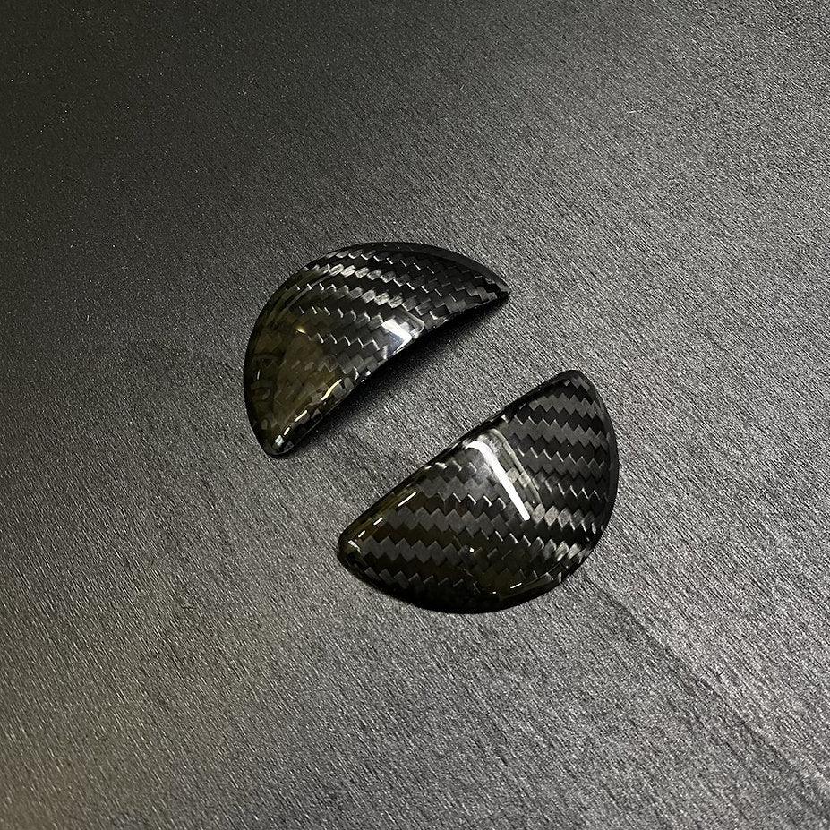 Door Pull Overlays in Carbon Fiber - MINI R53 / R55 / R56 / R57 / R58 / R61 - RSI c6
