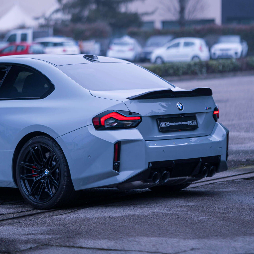 Ducktail Rear Spoiler in Carbon Fiber - BMW G87 M2 - RSI c6