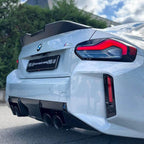 Ducktail Rear Spoiler in Carbon Fiber - BMW G87 M2 - RSI c6