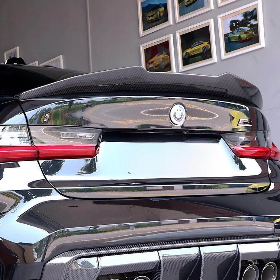 Ducktail Rear Spoiler in Carbon Fiber - BMW M3 G80 G81/M4 G82 G83 - RSI c6