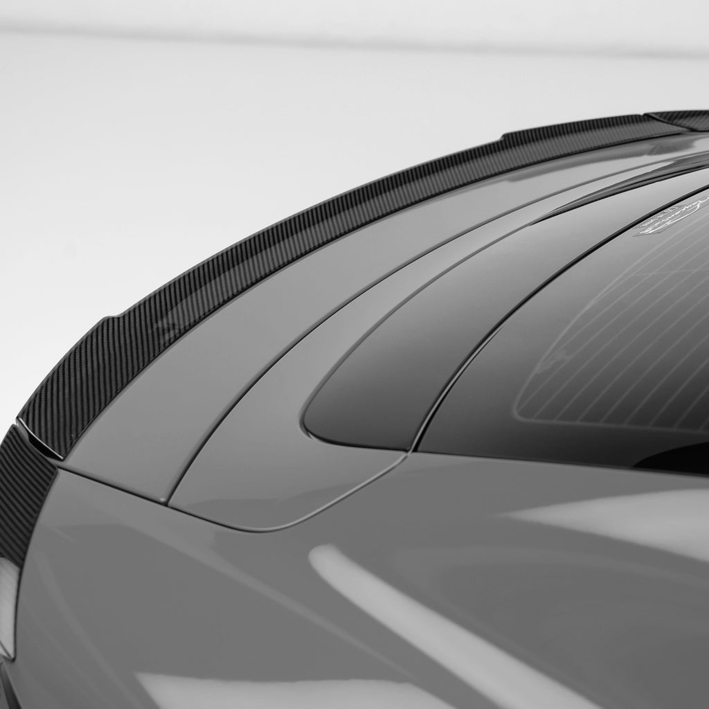 Ducktail Rear Spoiler in Carbon Fiber - PORSCHE Taycan