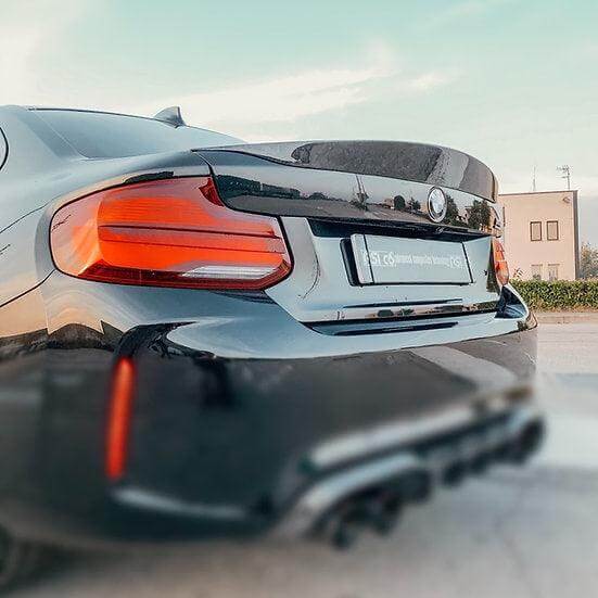 Ducktail Rear Spoiler in Forged Carbon Fiber - BMW F87 M2 & M2C - RSI c6