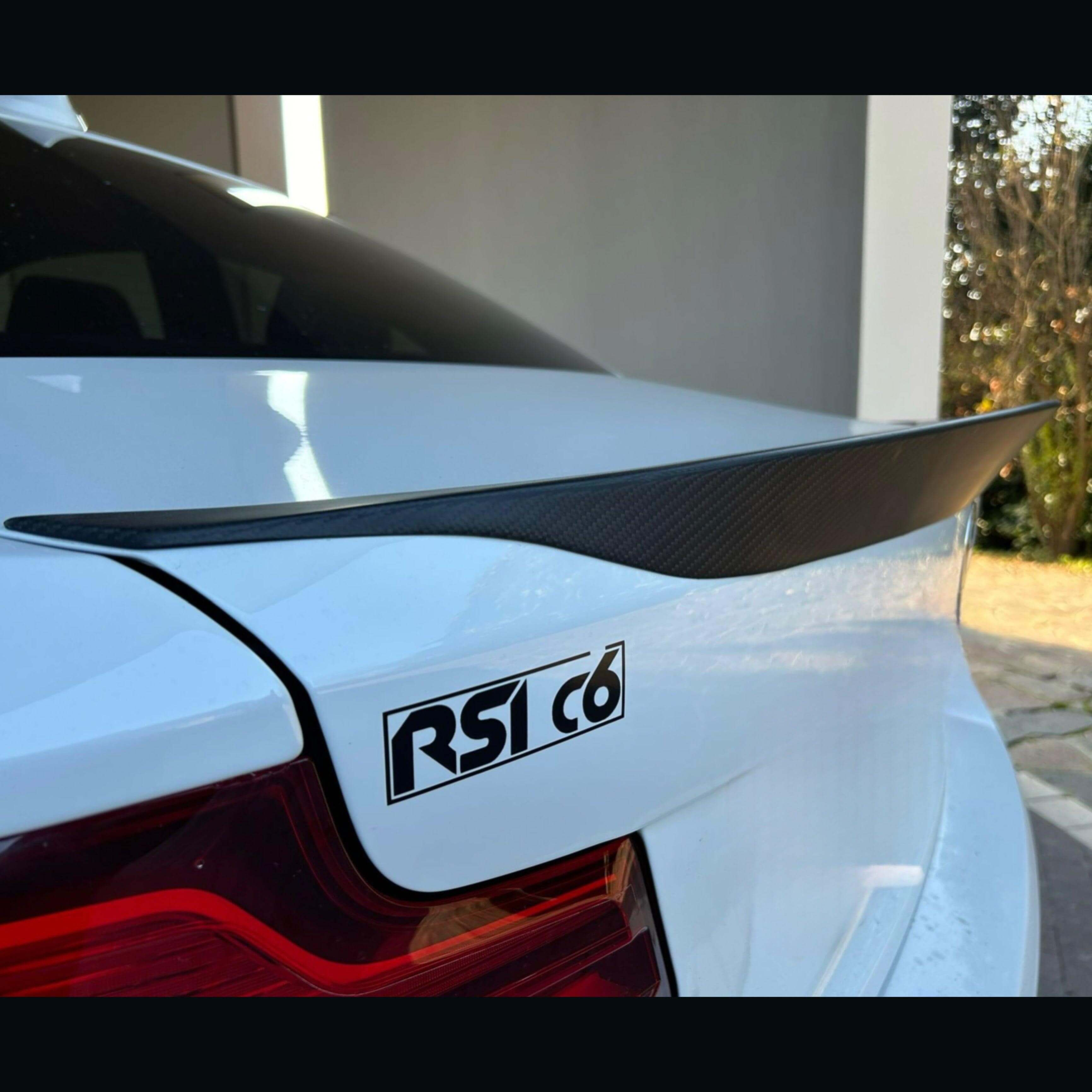 Ducktail Rear Spoiler in Carbon Fiber - BMW F87 M2 & M2C - RSI c6