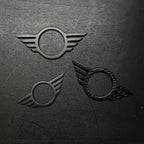 Cover Emblem Logo Badge MINI in Carbon Fiber - MINI R Series & F Series - RSI c6