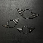 Cover Emblem Logo Badge MINI in Carbon Fiber - MINI R Series & F Series - RSI c6