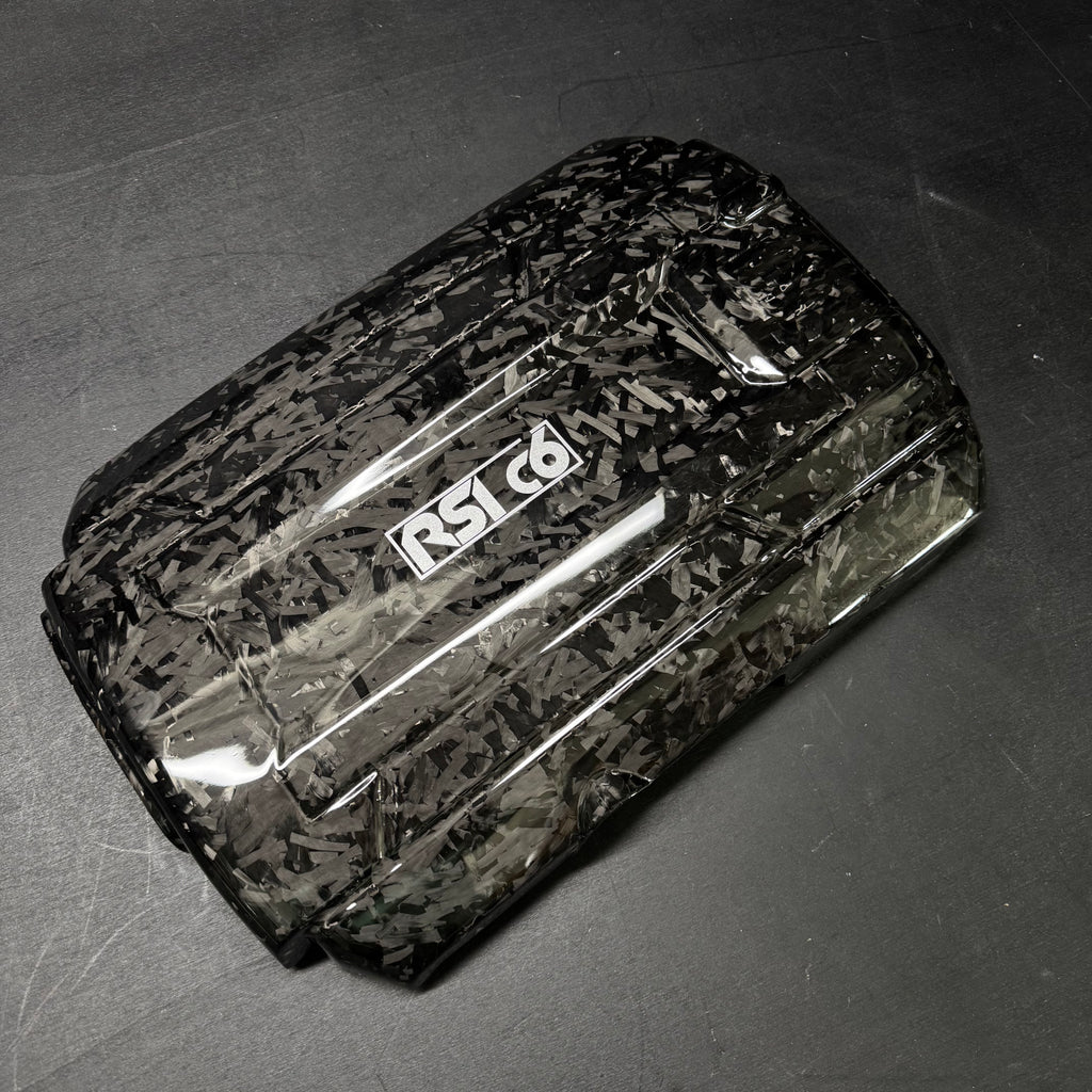 Engine cover for AUDI TT MK3 8S in forged carbon by RSI c6
