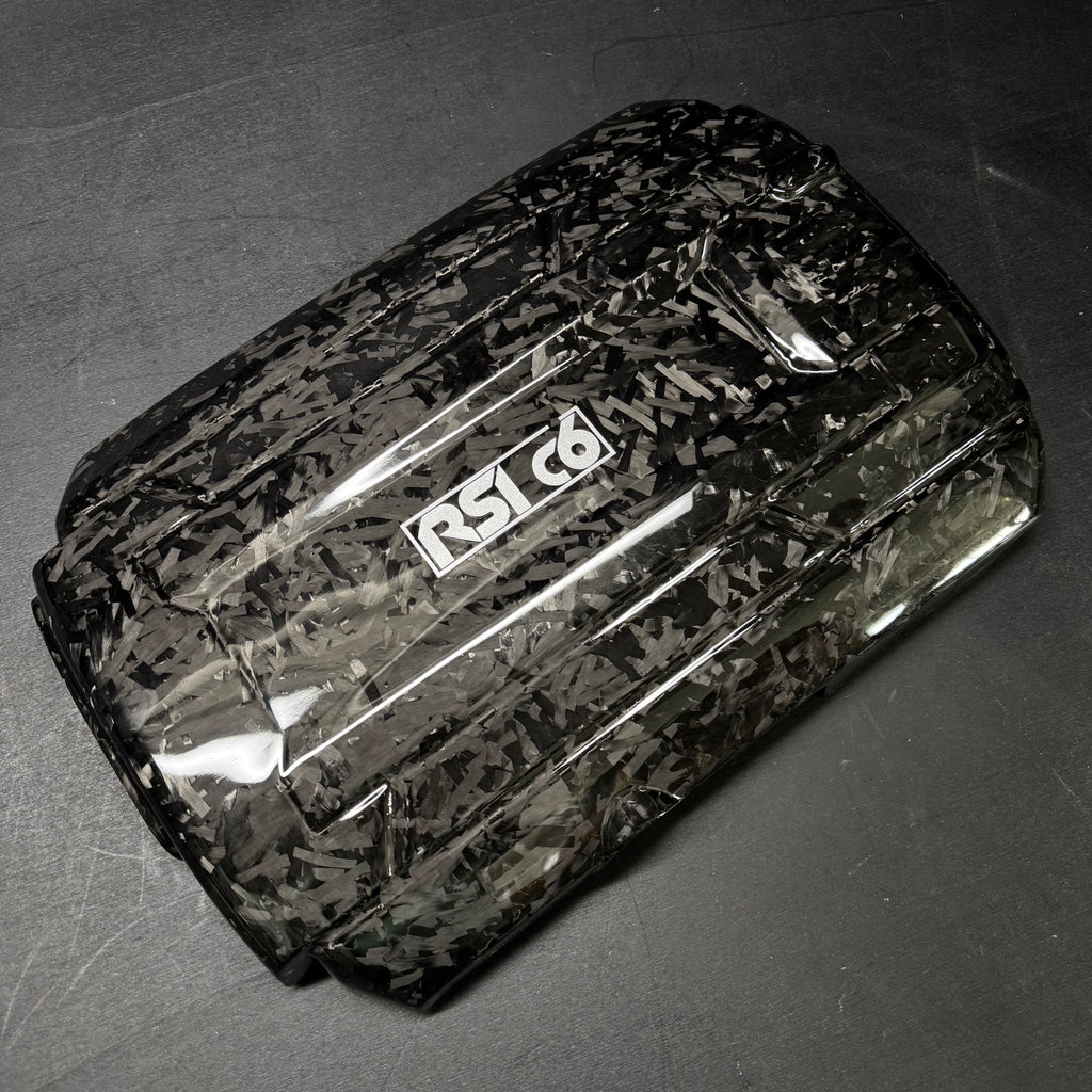 Engine cover for AUDI TT MK3 8S in forged carbon by RSI c6