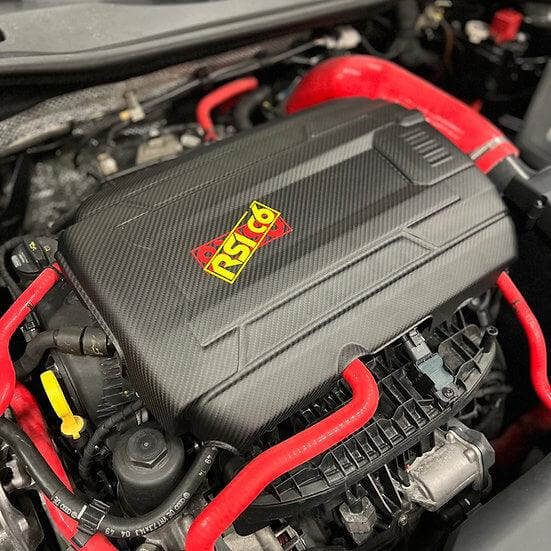 Golf 7 R Engine Cover Engine Cover TSI/TFSI in Carbon Fiber - VOLKSWAGEN GOLF 7 / 7.5 | RSI c6