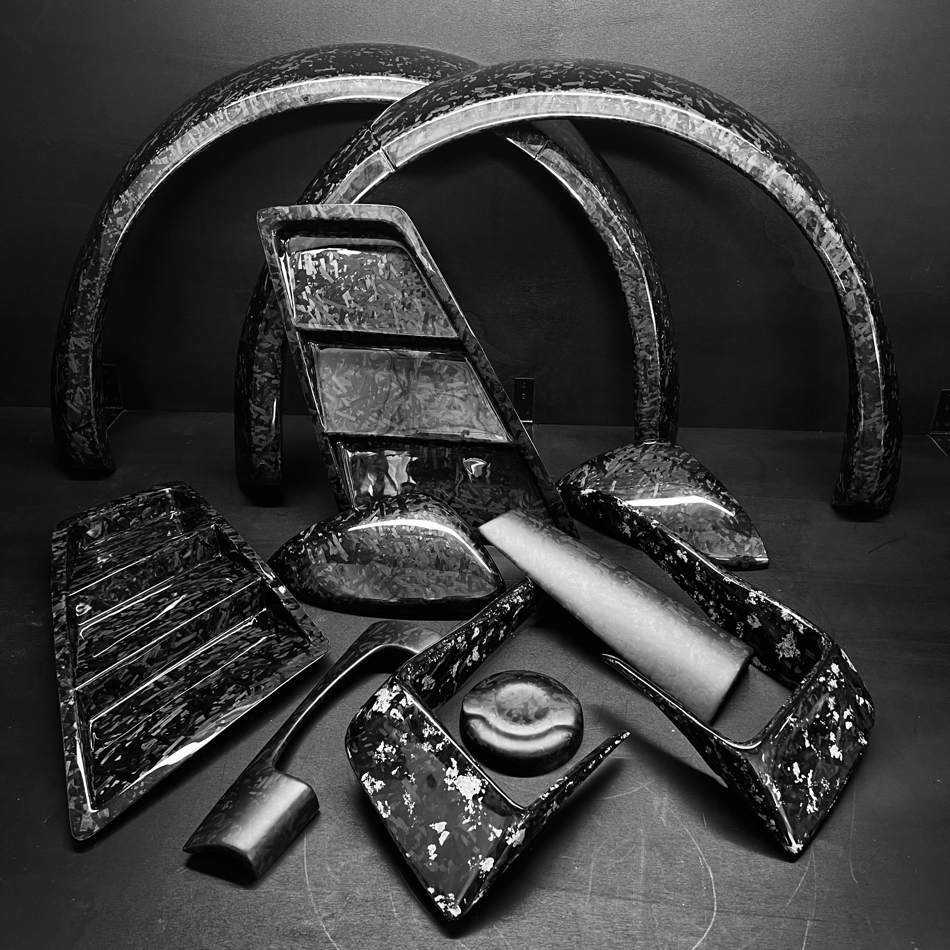 Forged Carbon fiber components upgrades for AUDI BMW MINI VOLKSWAGEN TOYOTA MCLAREN PORSCHE