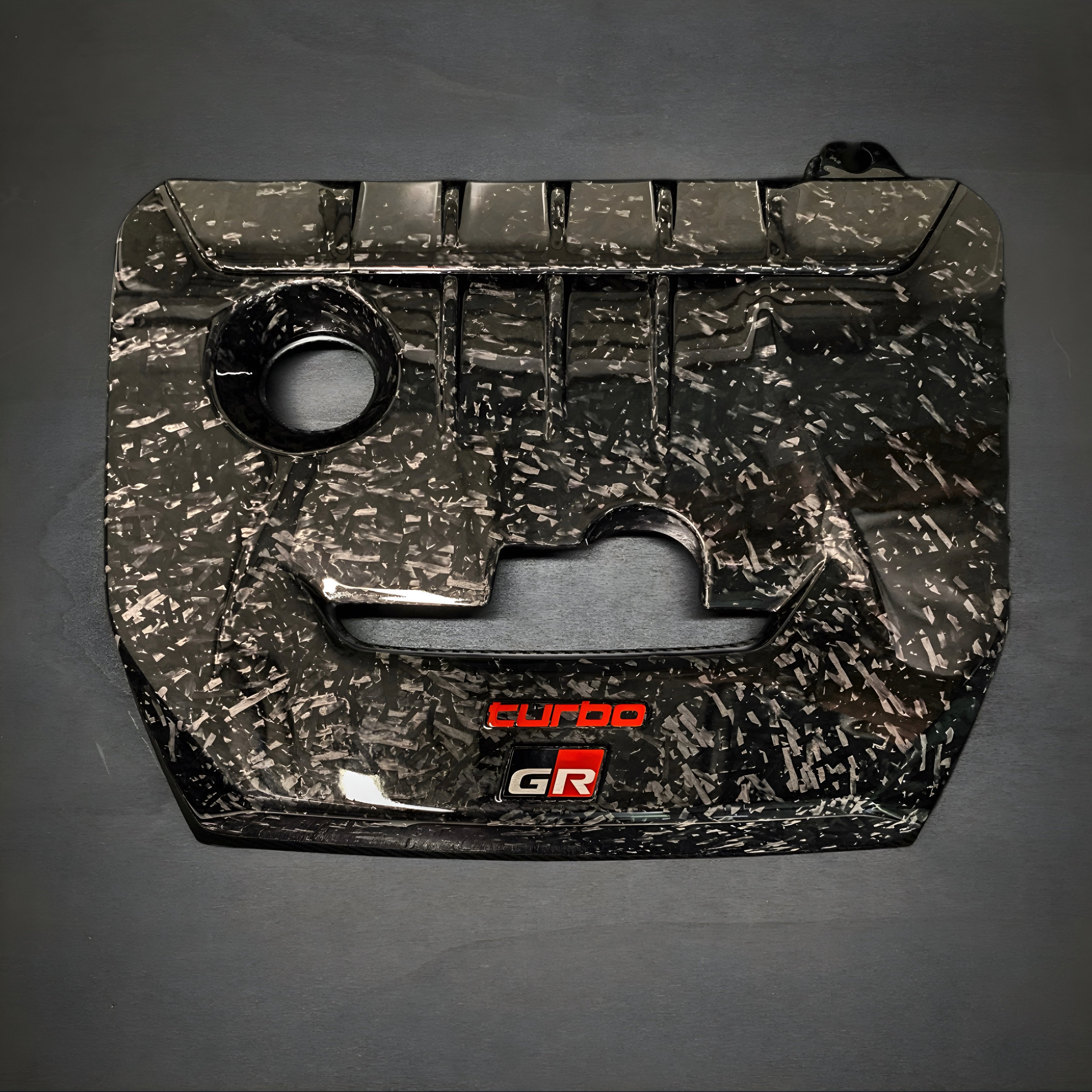 Engine Cover in Forged Carbon Fiber for Toyota GR Yaris mk1 mk2 by RSI c6