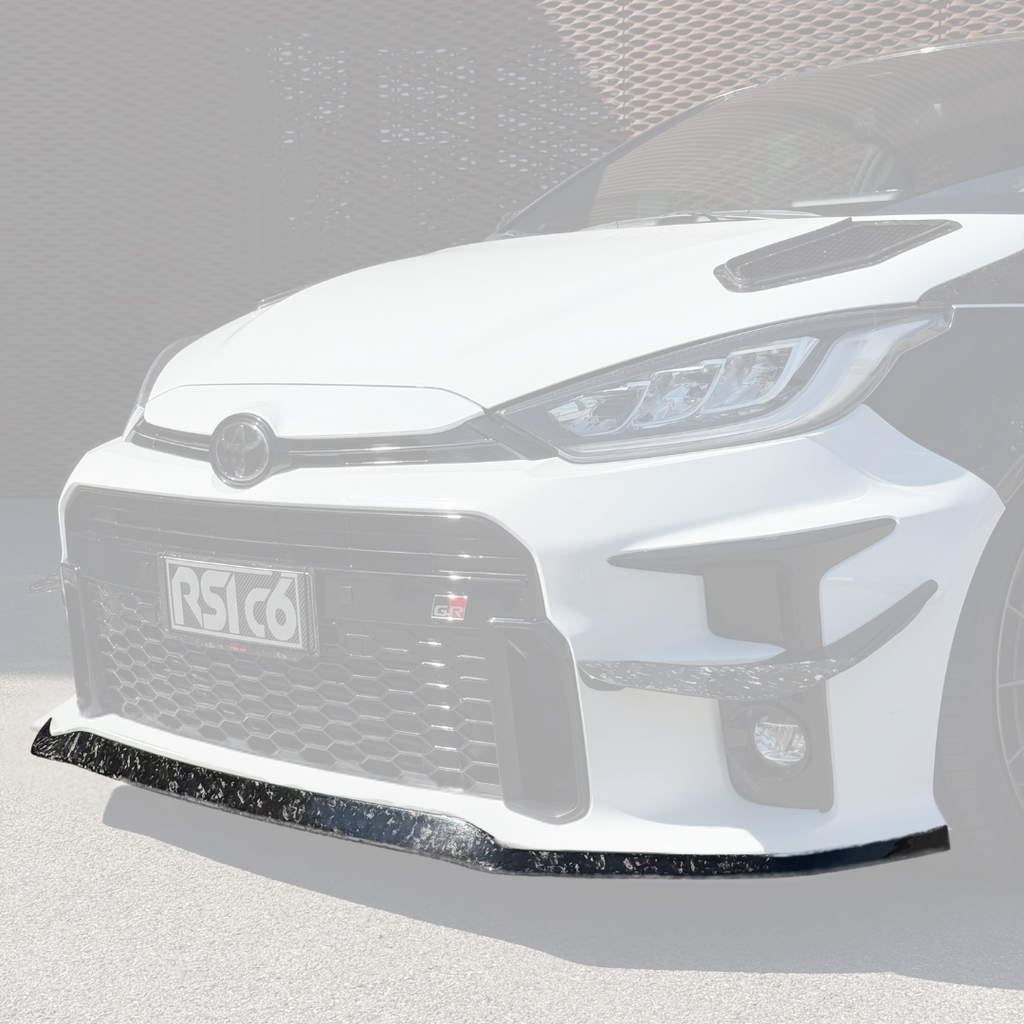 Front Lip in Forged Carbon for Toyota GR Yaris mk1 by RSI c6