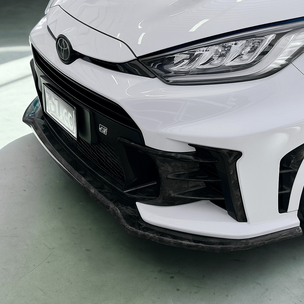 Front Lip in Forged Carbon for Toyota GR Yaris mk2 by RSI c6