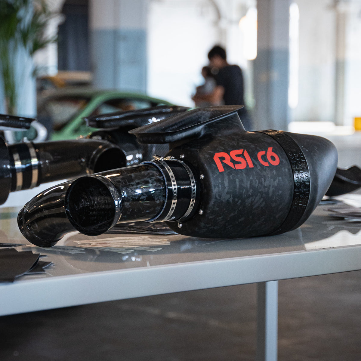 Intake in Forged Carbon Fiber for PORSCHE 911 GT3 RS (992) by RSI c6