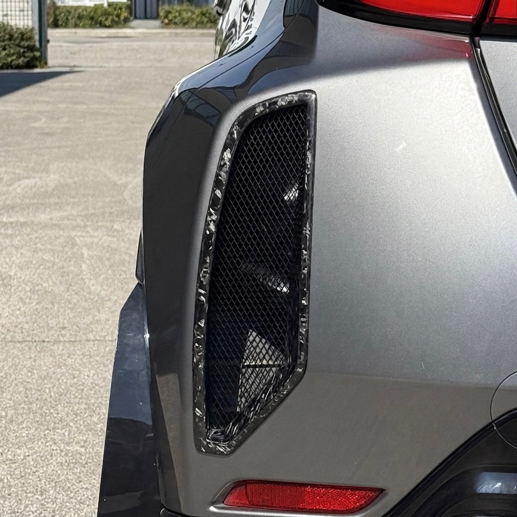 Rear Bumper Air Duct in Forged Carbon Fiber for Toyota GR Yaris mk1 & mk2 by RSI c6