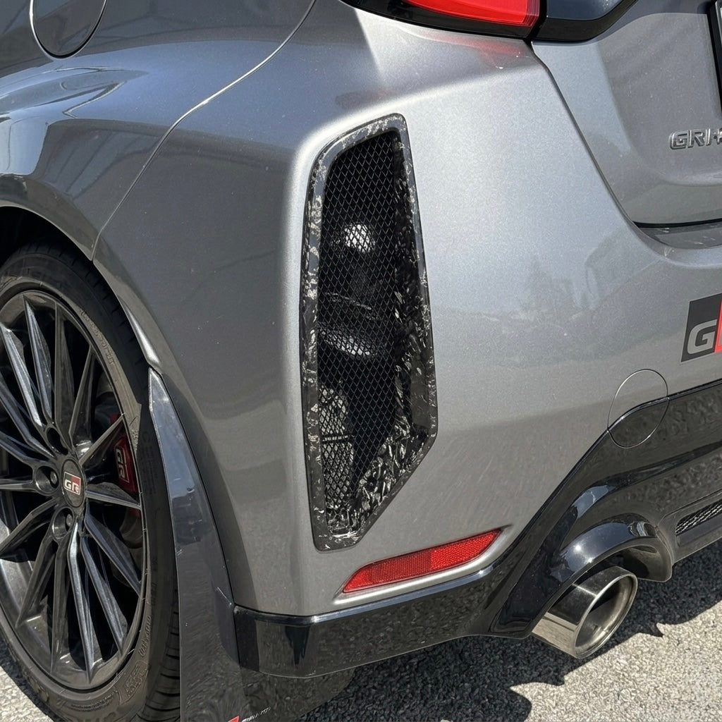 Rear Bumper Air Duct in Forged Carbon Fiber for Toyota GR Yaris mk1 & mk2 by RSI c6