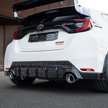Rear Diffuser in Forged Carbon for Toyota GR Yaris mk2 by RSI c6