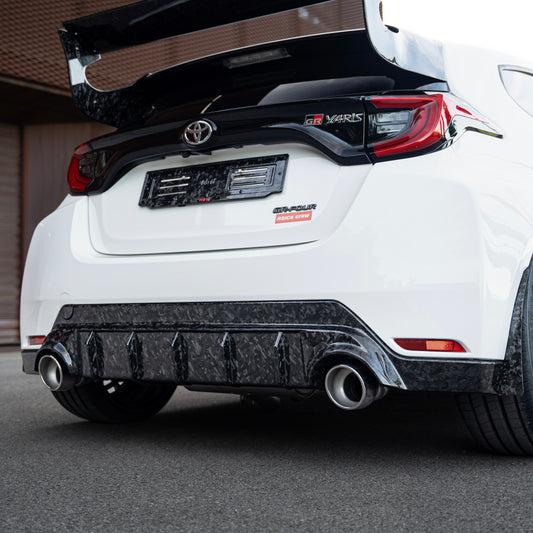 Rear Diffuser in Forged Carbon for Toyota GR Yaris mk2 by RSI c6