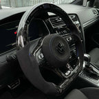 Steering Wheel Custom in Carbon Fiber or Forged Carbon - VW Golf Mk 7 / 7.5 - RSI c6