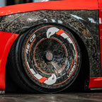 Forged Carbon Fiber Vented Disc by RSI c6 - RSI c6