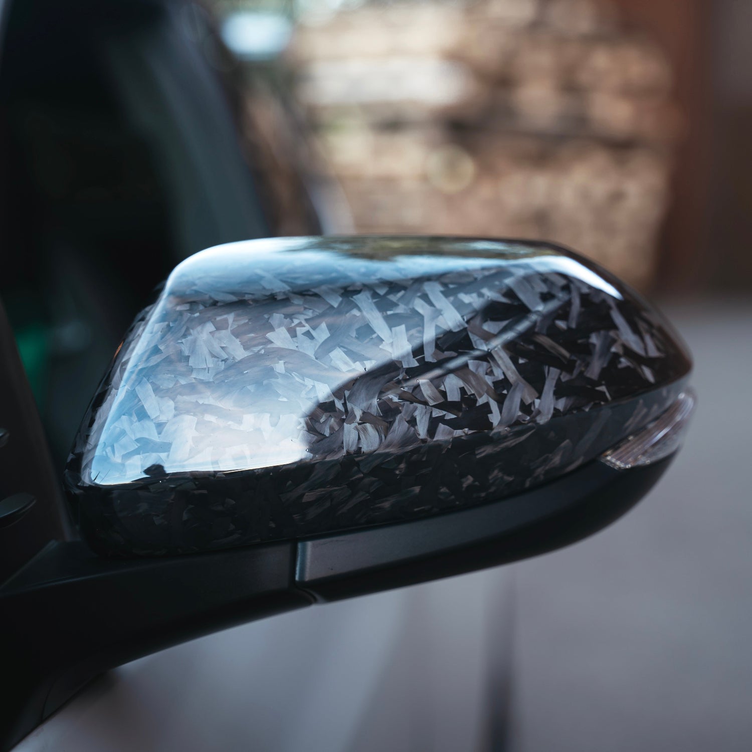 Side Mirror Caps in Forged Carbon Fiber for Toyota GR Yaris by RSI c6