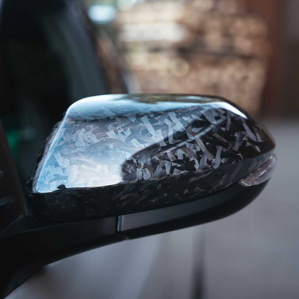 Side Mirror Caps in Forged Carbon Fiber for Toyota GR Yaris by RSI c6