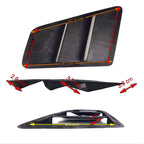 Front Bonnet Extractor in Forged Carbon Fiber - ALL MODELS OF CAR - RSI c6