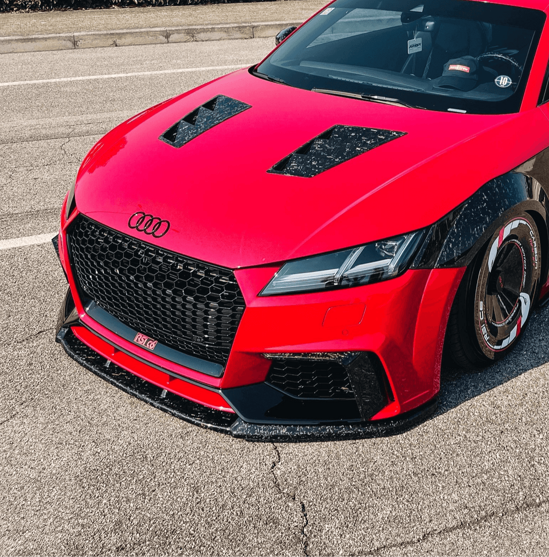 Front Bonnet Extractor in Forged Carbon Fiber - ALL MODELS OF CAR - RSI c6