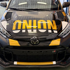 Front Bonnet Extractor "Rally 2 Style" in Carbon Fiber for Toyota GR Yaris by RSI c6