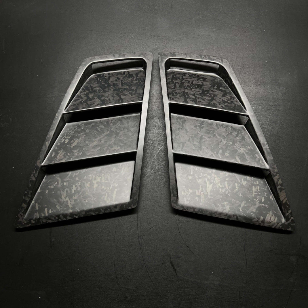 Front Bonnet Extractor in Forged Carbon Fiber - ALL MODELS OF CAR - RSI c6