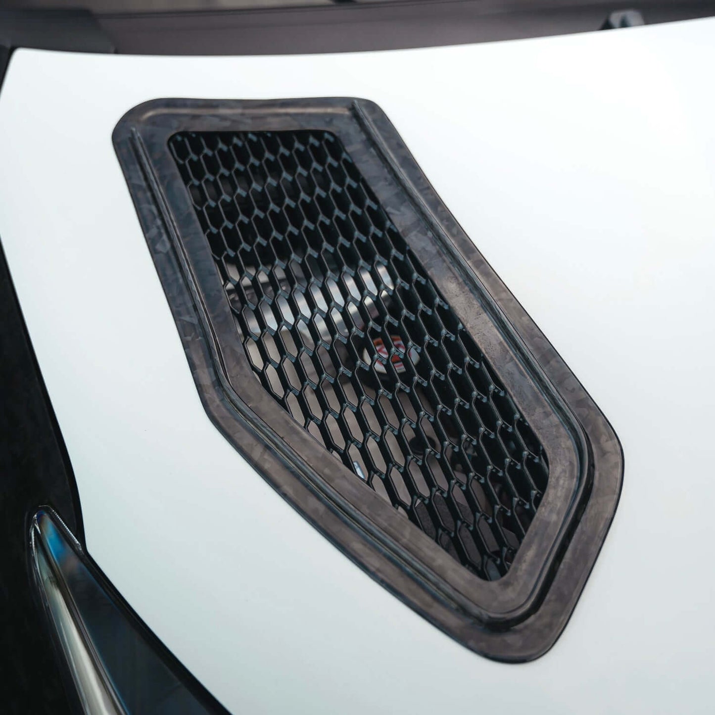 Front Bonnet Extractor "Rally 2 Style" in Forged Carbon for Toyota GR Yaris mk1 & mk2 by RSI c6